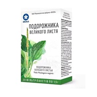 Подорожника большого листья по 1.5 г в фильтр-пакетиках 20 шт. - Виола
