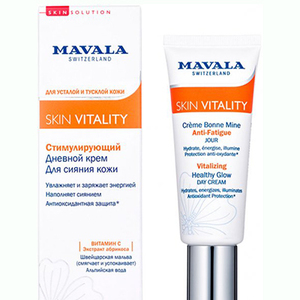 Крем Mavala Skin Vitality Стимулирующий дневной для сияния кожи 45 мл