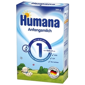 Суміш Humana-1 з пребіотиками молочна 300 г