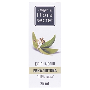 Масло FloraSecret эфирное эвкалиптовое 25 мл