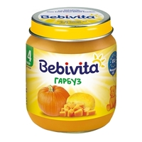 Пюре Bebivita 1830 Тыква 125 г