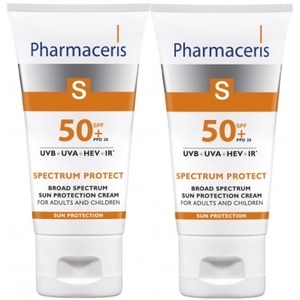 Набор Pharmaceris S Крем солнцезащитный широкго спектра действия SPF50+ 2*50мл