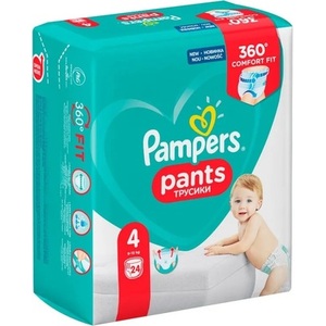 Підгузки-трусики Pampers Pants Maxi 9-15 кг №24