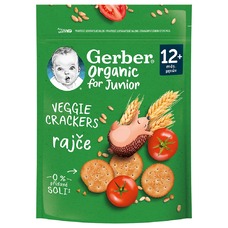 Крекери Gerber Органік пшеничні з томатом 100г