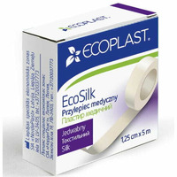 Лейкопластырь ECOPLAST ЭкоСилк текстильный катушка 1,25см*5м