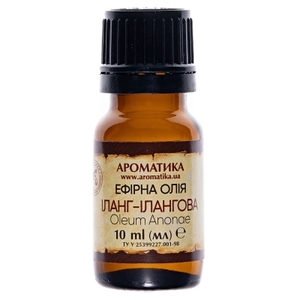 Масло Ароматика эфирное иланг-иланговое 10 мл