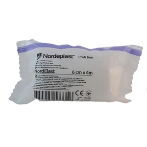Бинт Nordeplast НордЭласт фикс.эластичный 6см*4м
