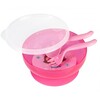 Мисочка Canpol с присоской и крышкой, вилкой и ложкой