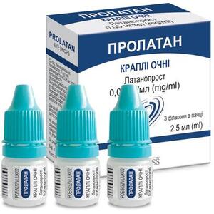 Пролатан кап. очні. флак. 2,5мл №3