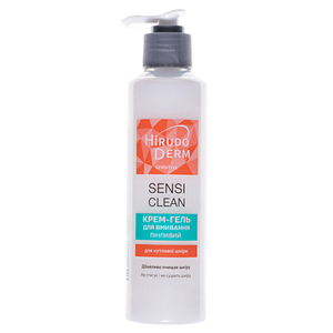 Крем-гель Hirudo Derm Sensitive Sensi Clean Пенящийся для умывания 180 мл