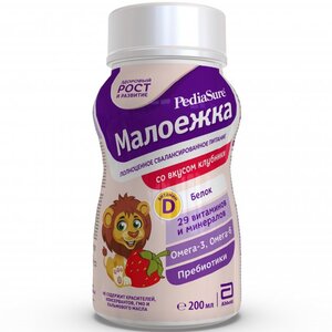 Напиток Педиашур со вкусом клубники