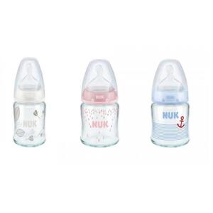 Пляшечка Nuk First Choice Plus 10747068 (скло) з силік соскою 120 мл р1