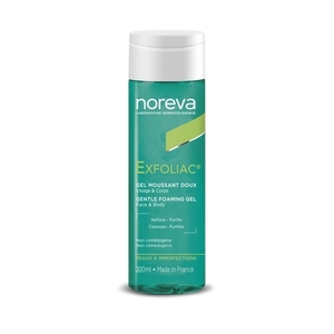 Гель Noreva Exfoliac очищающий для чувств. кожи 200мл
