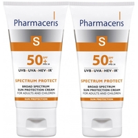 Набор Pharmaceris S Крем солнцезащитный широкго спектра действия SPF50+ 2*50мл