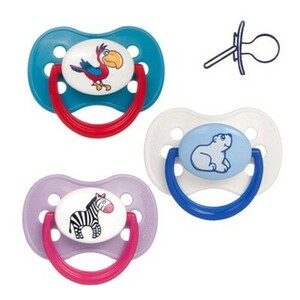 Пустушка Canpol 22/597 Animals силіконова кругла 18+ м.