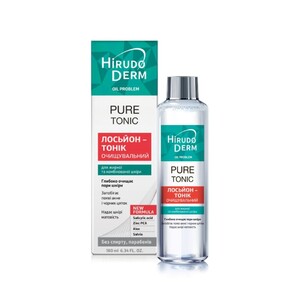 Лосьйон-тонік Hirudo Derm Oil Problem очищуючий для жирної та комбінованої шкіри 180мл