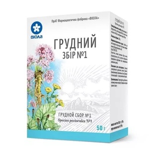 Грудний збір №1 по 50 г у пачці - Віола