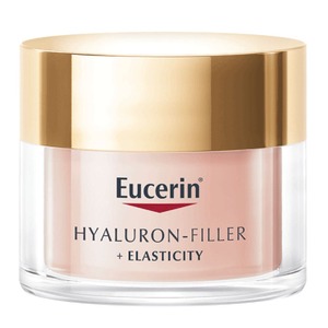 Крем для обличчя Eucerin 63803 Гіалурон-філлер + Еластісіті Денний для підвищення пружності та природного сяйва шкіри з SPF30 50 мл