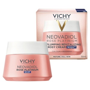 Крем для обличчя Vichy Неовадіол Роуз Платініум нічний для відновлення пружності зрілої та тьмяної шкіри 50мл