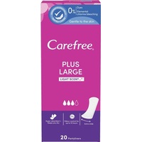 Прокладки Carefree Щоденні Plus Large Fresh №20