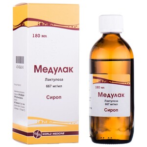 Медулак сироп 667 мг/мл по 180 мл у флаконі 1 шт.