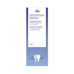 Ополаскиватель Dr.Wild Emoform Gum Care Уход за деснами концентрат 400мл