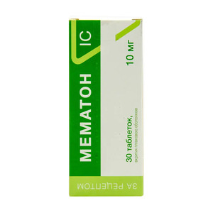 Мематон IC таблетки по 10 мг 30 шт. (10х3)