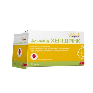 Альпекід Хепі Дрінк пор. саше 3 г №12