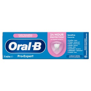 Зубная паста ORAL-B Pro-Expert Wrazliwe zeby Sensitive Деликатное очищение 75мл