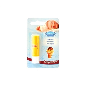 Помада Lindo гигиеническая детская для губ Мороженое 4,5 г