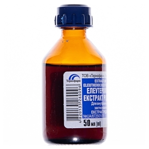 Элеутерококка экстракт жидкость по 50 мл во флаконе 1 шт. - Тернофарм