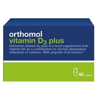 ДУБЛЬ Orthomol Vitamin D3 Plus (для кісткового скелету та структури кісток)