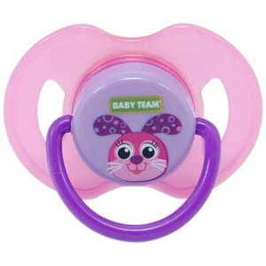 Пустышка Baby Team 3202 латексная ортодонтическая 6+ 1 шт