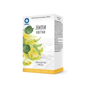 Липи квіти по 1.5 г у фільтр-пакетиках 20 шт. - Віола