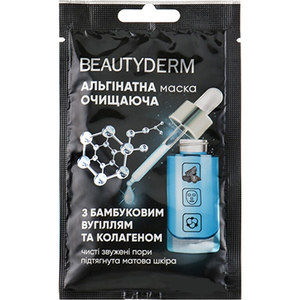 Маска BEAUTYDERM альгинатная Очищающая черная 25г