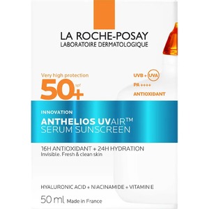 Сироватка для обличчя La Roche-Posay Антеліос UV AI сонцезахисний зволожувальна з антиоксидантами  SPF50+50 мл