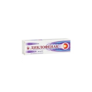 Диклофенак гель 5% туба 50г ТМ Fidem Pharm