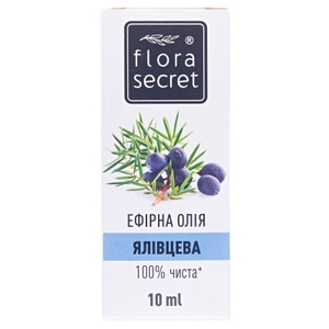 Олія FloraSecret ефірна ялівцева 10 мл
