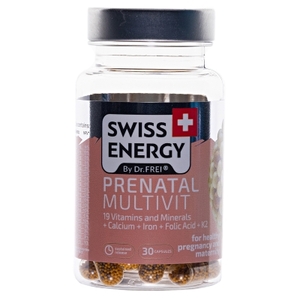 Витамины Swiss Energy Пренатал капс. №30
