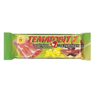 Гематовит с альбумином и изюмом глазированный 40г