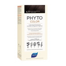 Крем-краска Phyto Фитоколор №4.77 шатен темный каштан 100мл