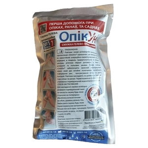 Полоска гелевая антимикробная ОпикУн 50 х 10 см №1