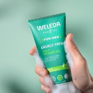 Гель Weleda для душа Энерджи 3 в 1 для мужчин 200мл