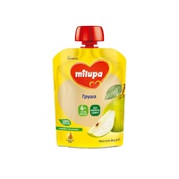 Пюре Milupa фруктовое Груша от 6 мес. 80г (пауч)