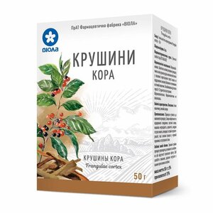 Крушини кора по 50 г у пачці - Віола