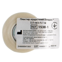Лейкопластырь Durapore хир.2,5см*9,1м, 1538-1