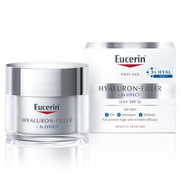 Крем Eucerin 63485 Гиалурон-Филлер +3x Эффект дневной п/морщин д/сухой и чувств. кожи SPF15 50мл