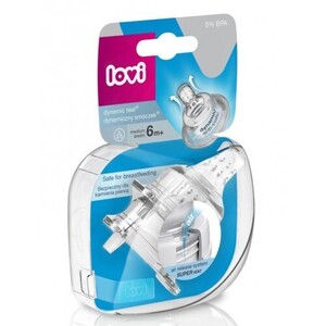 Соска LOVI 18/711 (18/751) силиконовая динамич. средняя
