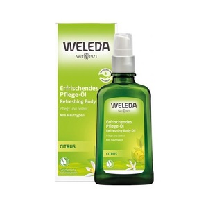 Масло Weleda Цитрусовое освежающее для тела с дозатором 100 мл