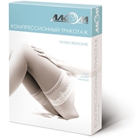 Н03 6042 Чулки женские 2компр р.4 черн